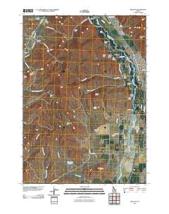 Bellevue 2010 topographic map thumbnail