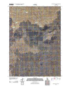 Bottleneck Lake 2010 topographic map thumbnail