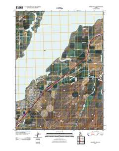 American Falls 2010 topographic map thumbnail