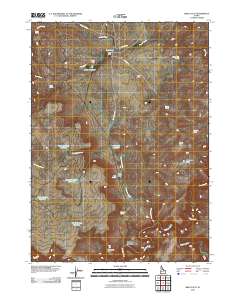 Brace Flat 2010 topographic map thumbnail