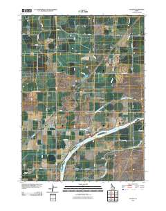 Acequia 2010 topographic map thumbnail