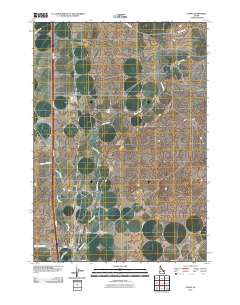 Camas 2010 topographic map thumbnail