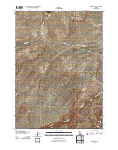 Chalk Hills 2010 topographic map thumbnail