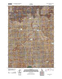 Larkspur Park 2010 topographic map thumbnail