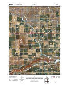 Milner 2010 topographic map thumbnail