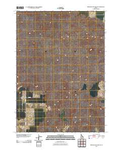 Morgans Pasture NE 2010 topographic map thumbnail