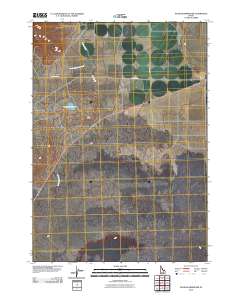 Nichols Reservoir 2010 topographic map thumbnail