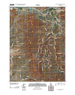 Lava Hot Springs 2010 topographic map thumbnail