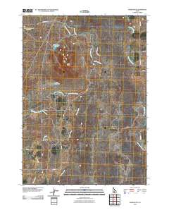 Kinzie Butte 2010 topographic map thumbnail