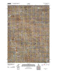 Mosby Well 2010 topographic map thumbnail