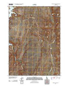 Norton Canyon 2010 topographic map thumbnail