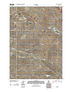 Owyhee 2010 topographic map thumbnail