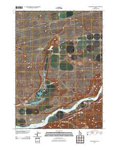 Register Rock 2010 topographic map thumbnail