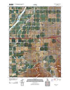 Rupert SE 2010 topographic map thumbnail