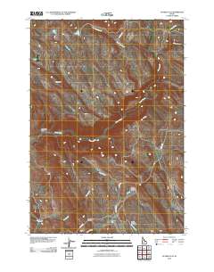Nutmeg Flat 2010 topographic map thumbnail