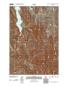 Paddock Valley Reservoir 2010 topographic map thumbnail