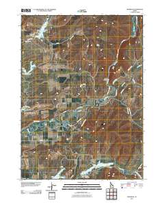 Riverdale 2010 topographic map thumbnail