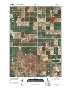 Shattuck Butte 2010 topographic map thumbnail
