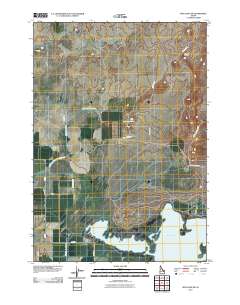Mud Lake NW 2010 topographic map thumbnail