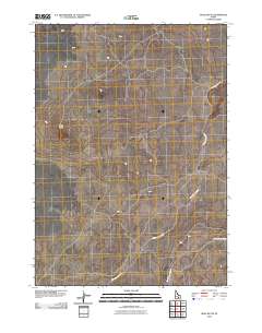 Mule Butte 2010 topographic map thumbnail