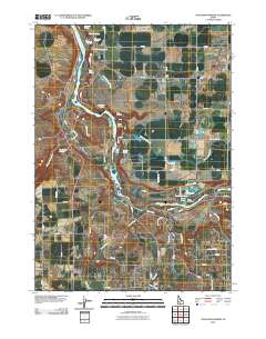 Thousand Springs 2010 topographic map thumbnail
