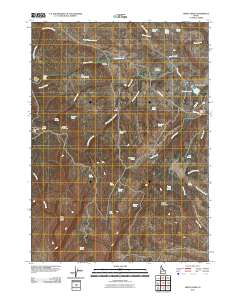 Smith Creek 2010 topographic map thumbnail