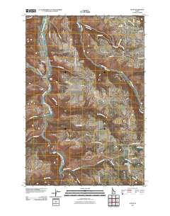 Stites 2011 topographic map thumbnail