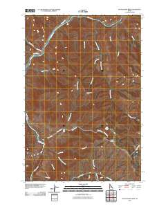 Rattlesnake Ridge 2010 topographic map thumbnail