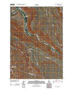 Rocky Creek 2010 topographic map thumbnail