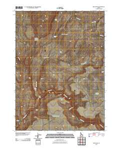 Red Basin 2010 topographic map thumbnail