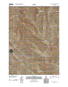 Twentymile Butte 2010 topographic map thumbnail