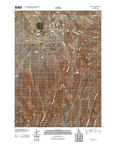 Rogerson 2010 topographic map thumbnail