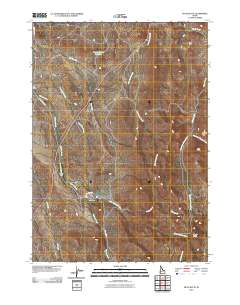 Piute Butte 2010 topographic map thumbnail