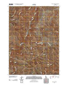 Pixley Basin 2010 topographic map thumbnail