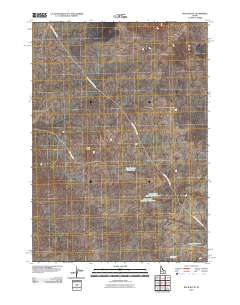 Rock Butte 2010 topographic map thumbnail