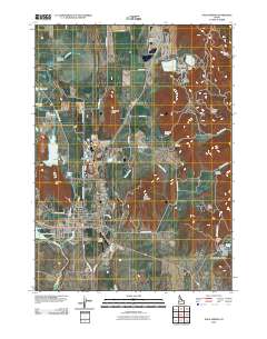 Soda Springs 2010 topographic map thumbnail