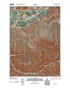 Weiser Cove 2010 topographic map thumbnail
