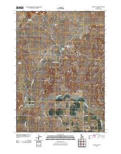 Tapper Lake 2010 topographic map thumbnail