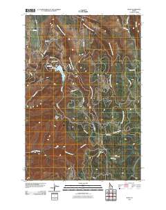 Waha 2010 topographic map thumbnail