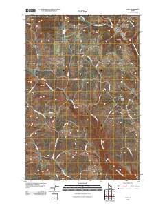 Troy 2010 topographic map thumbnail