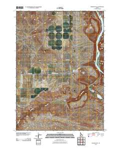 Sinker Butte 2010 topographic map thumbnail