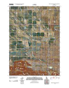 Spring Creek Reservoir 2010 topographic map thumbnail