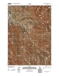 Swisher Mountain 2010 topographic map thumbnail
