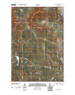 Winchester West 2010 topographic map thumbnail