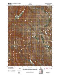 Triangle Flat 2010 topographic map thumbnail
