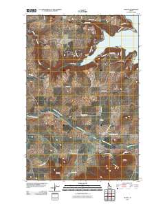 Worley 2010 topographic map thumbnail