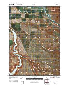 Poplar 2010 topographic map thumbnail