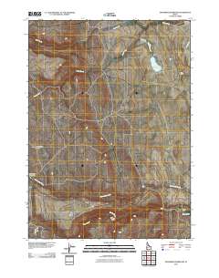Grasmere Reservoir 2010 topographic map thumbnail