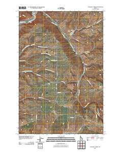Culdesac North 2010 topographic map thumbnail