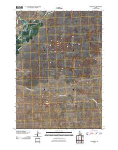 Pagari Well 2010 topographic map thumbnail